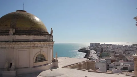 View of Cadiz Stock Footage 136578489