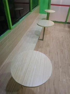 View of cafe's interior Foto stock