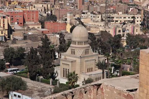 The view on Cairo center, Egypt Stock Photos