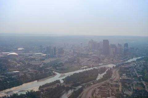View of Calgary Foto stock