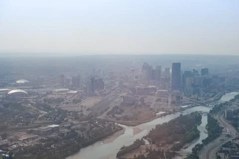 View of Calgary Stock Photos