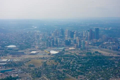 View of Calgary Stock Photos