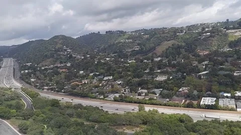 View of California traffic Stock Footage 236416672