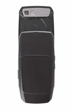 View of the camera on a modern camera phone Stock Photos