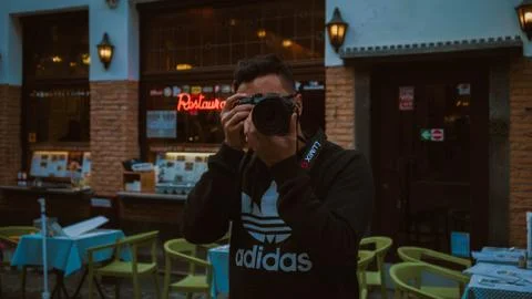 VIEW FROM A CAMERA Stock Photos