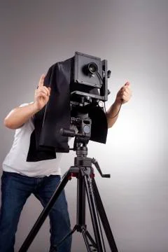 View camera 스톡 사진