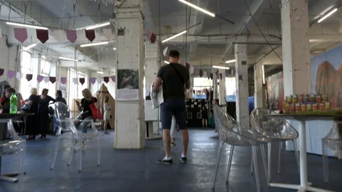 View from the camera, swinging on a swing Stock Footage 99354289