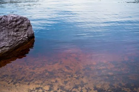 View of Canaima National Park Lagoon Stock Photos