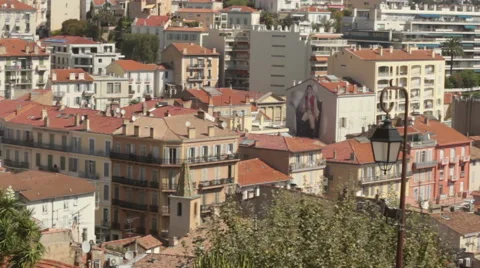 View Of Cannes From The Observation Deck Stock-Footage 67430060