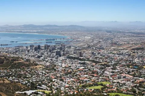View of cape town Stock Photos