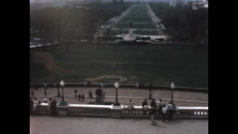 View From the Capitol 1962 Stock Footage 236515432