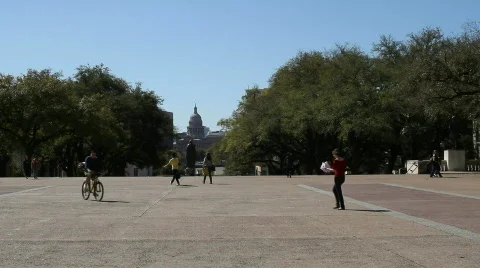 View of Capitol Building from UT Stock Footage 713193