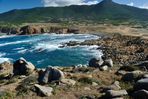 View of Capo Pecora Stock Photos