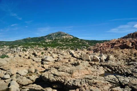 View of Capo Spartivento Stock Photos