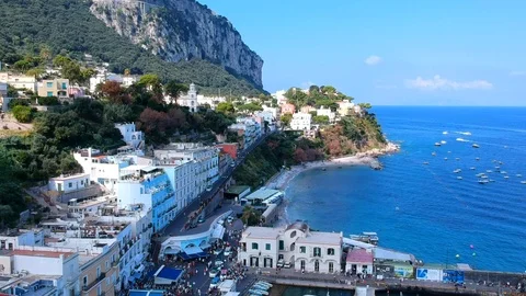 View of Capri Island Vidéo 96050065