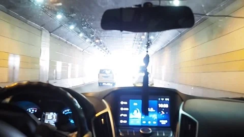 View from the car 26 Video stock 106588633