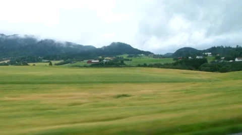 View from a car Video stock 58950772