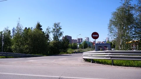 View from the car Stock Footage 108234567