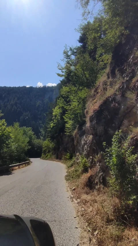 View from a car Stock Footage 314102302