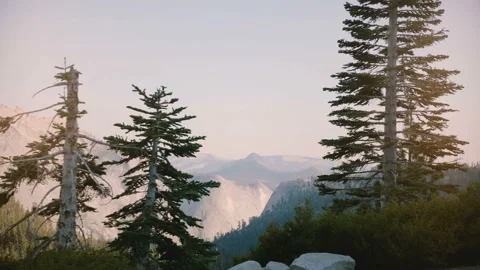 A view from car window, driving along epic mountain road with incredible scenery Stock-Footage 99413460