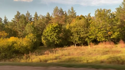 View from the car window 動画素材 279025664