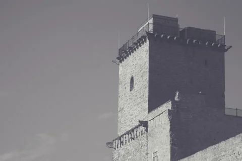 View of The Castle of Diósgyőr Stock Photos
