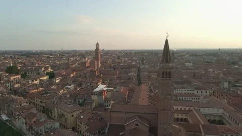 A view of a castle 库存影片 156847173