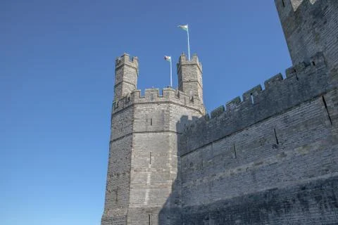 View of castle Stock Photos