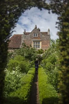 View to the Castle Stock Photos