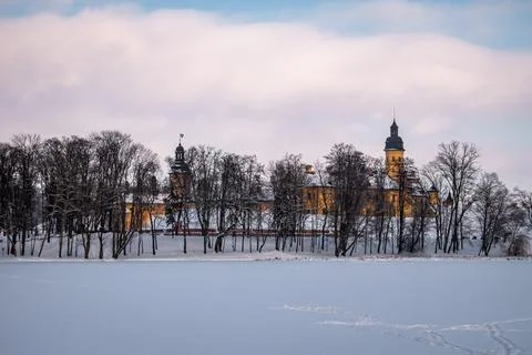 A view of the castle 스톡 사진