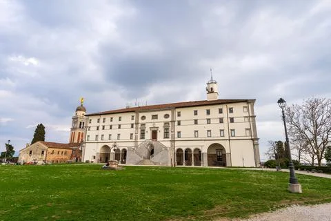 View from the castle square Stock Photos