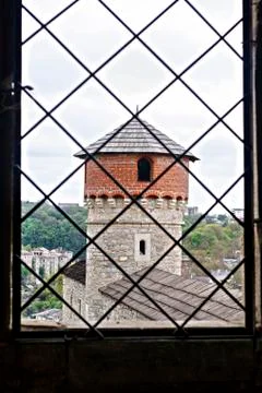 View from Castle Tower Stock Photos