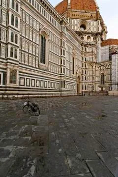 View of the cathedral of florence Stock Photos