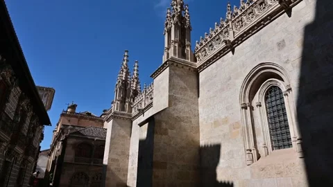 View of the Cathedral of Granada, Spain Stock Footage 318732645