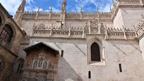 View of the Cathedral of Granada, Spain Stock Footage 318732659