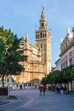 View of the cathedral Stock Photos