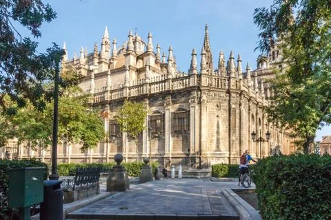 View of the cathedral Stock Photos