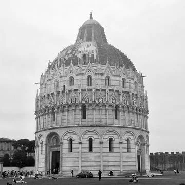 View of Cathedral of Pisa Foto stock