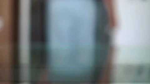 View of a caucasian man picking up lost keys themes of forgotten lost security Stock Footage 214299616