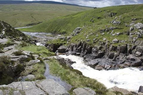 View from Cauldron Snout Stock-Fotos