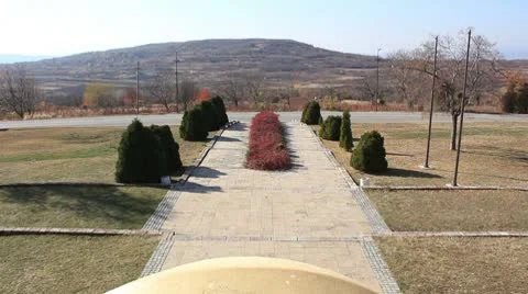 View from the Čegar Monument Stock Footage 8969411