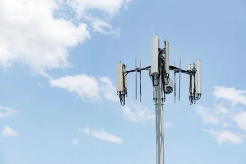 View of cellular base station Stock Photos