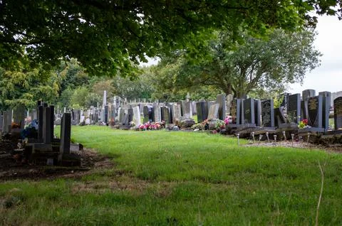 View of Cemetery Stock Photos