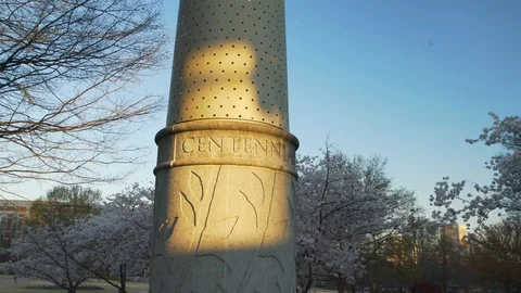  View from the Centennial Olympic Park in Atlanta-48 Video stock 104940216