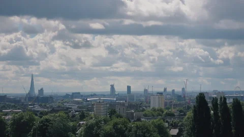 View of the central areas of London. Stock Footage 88823984
