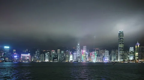 View of central Hong Kong Stock Footage 67443304