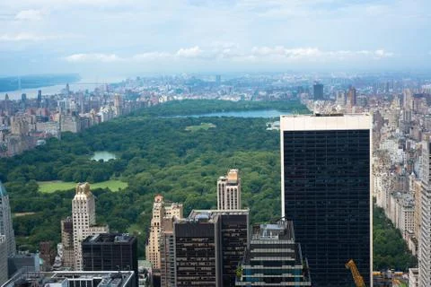 View of Central Park Stock Photos