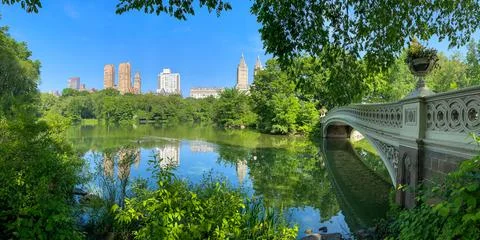 View from Central Park Stock Photos