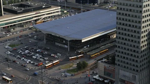 View of the central station 2 Stock Footage 41681368