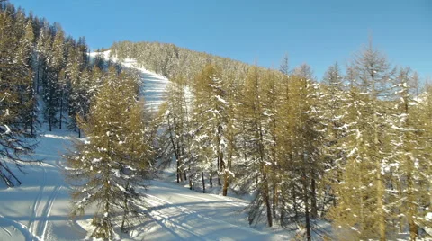 View from the chair lift 库存影片 44981327
